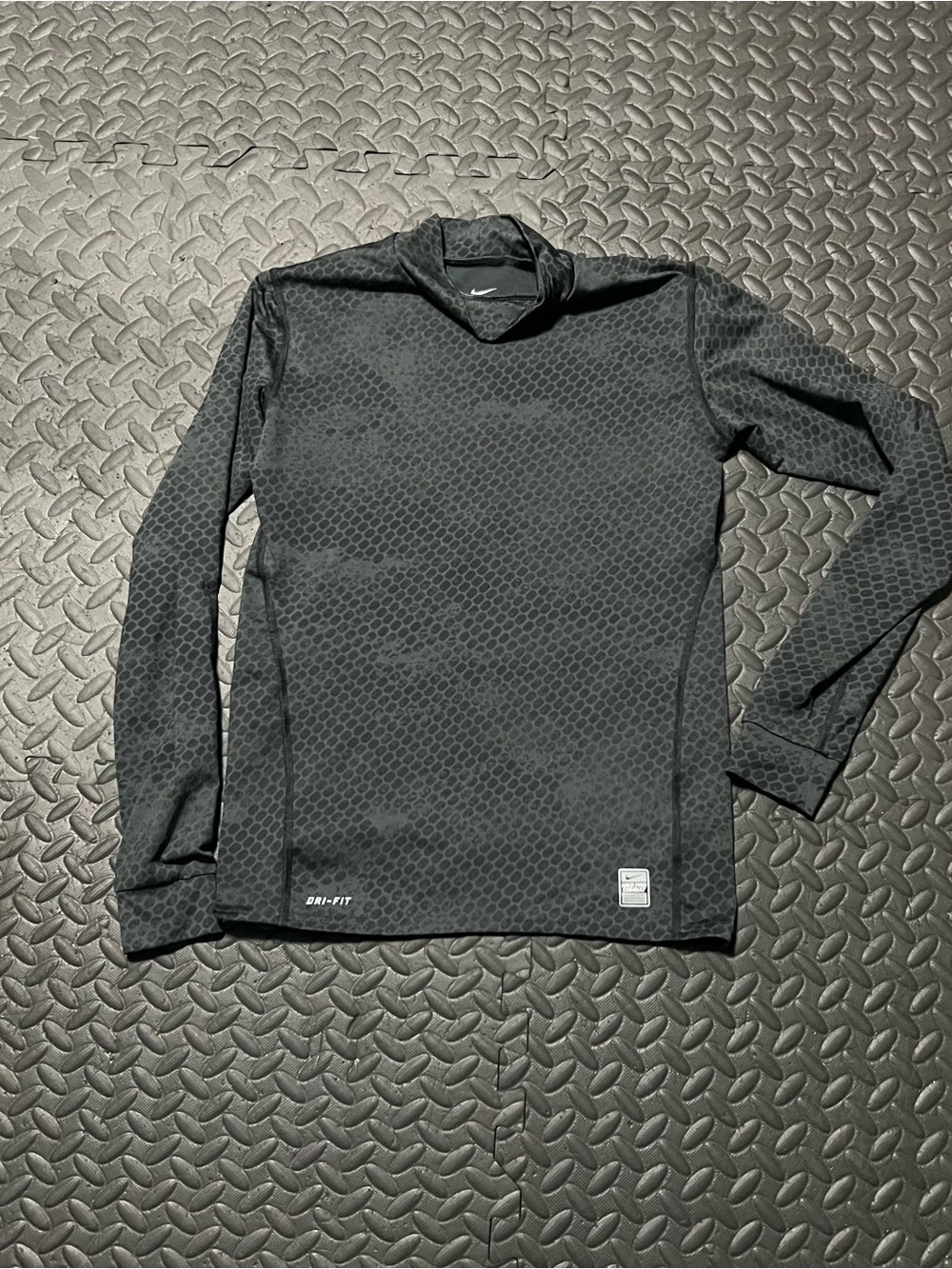 Nike Black Long Sleeve Dri-FIT Performance Tee
